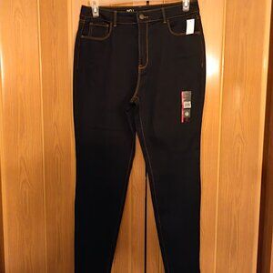 No Boundaries Juniors High Rise Skinny Jeans, Size 15